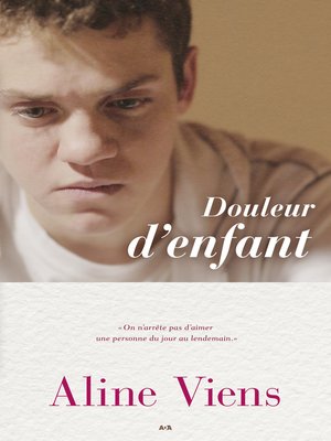cover image of Douleur d'enfant